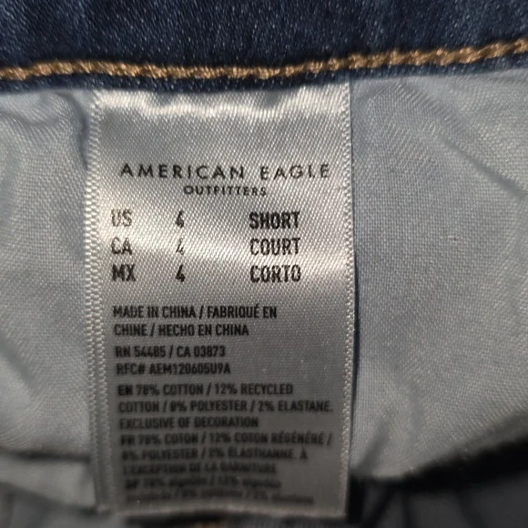 American Eagle High Rise Jegging Size 4 - Picture 3 of 8